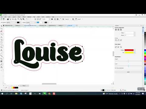 Corel Draw Tips & Tricks Contour NO FILL