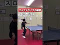 フォアドライブスロー