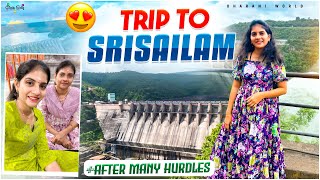 Going To Srisailam🥰 || Tickets కోసం ఇంత కష్టపడ్డాము 🙄 #vlogs #dharaniworld #telugu #srisailam