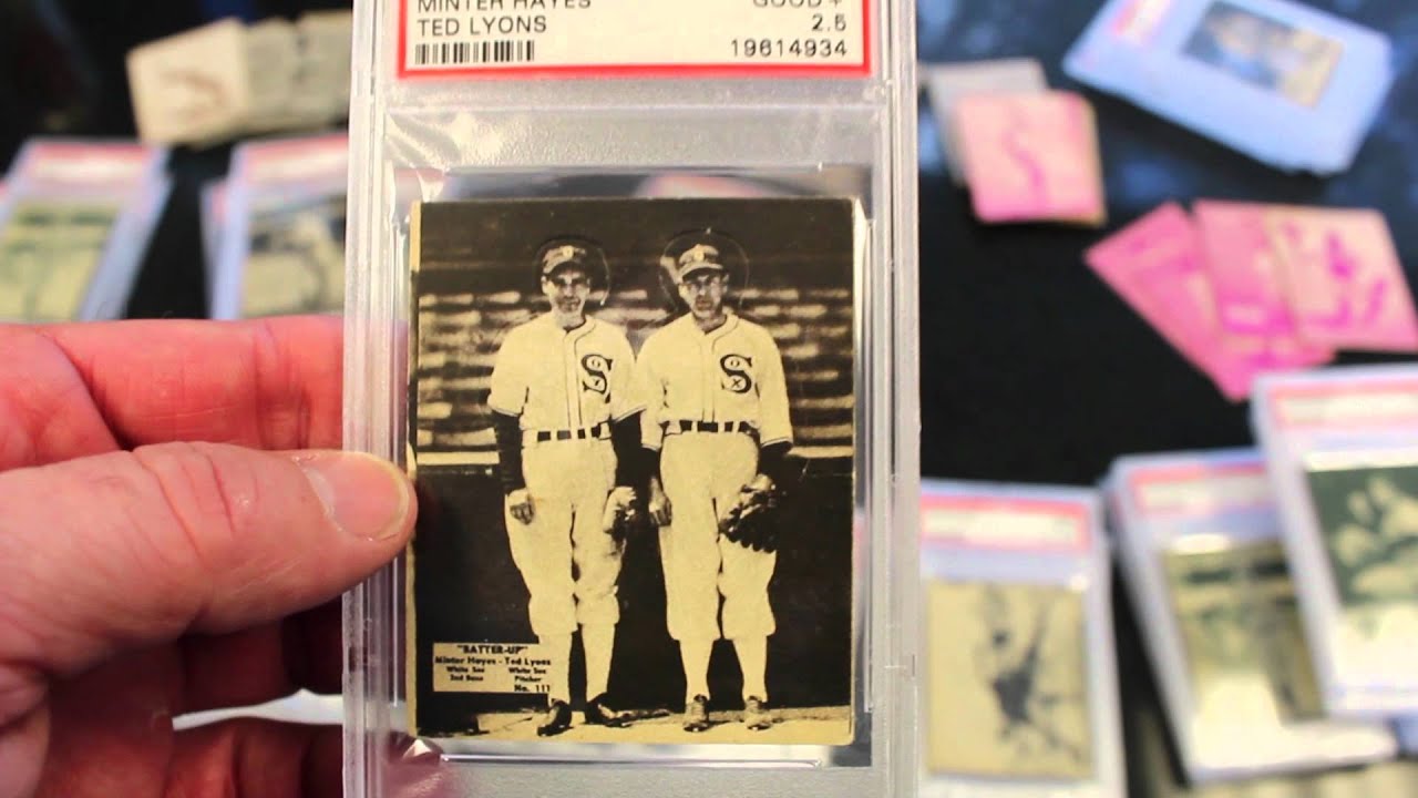 Dean s Cards 1934 36 Batter Up Baseball Cards YouTube