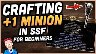 Crafting a  1 minion wand for SSF dummies - PoE 3.28 Mirage - Guide