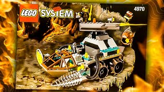 Lego Rock Raiders Chrome Crusher 4970 Review (обзор раритета на русском)