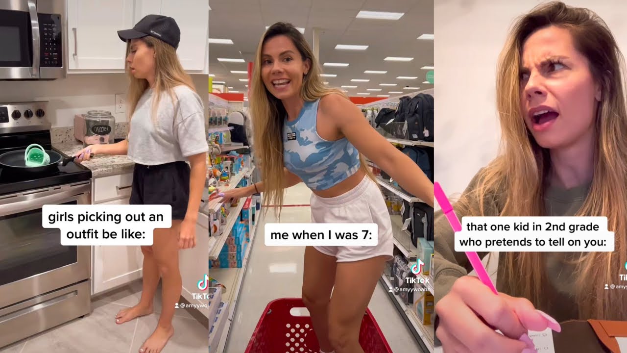 SUPER Funny TikTok Compilation Of AMYYWOAHH !! ALL VIDEOS FROM AUGUST 2022 !!