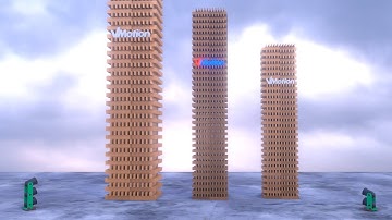 Keva plank building collapse