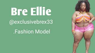 Bre Ellie Biography, Wiki, Plussize Curvy Model, Fashion Model, Lifestyle, Facts