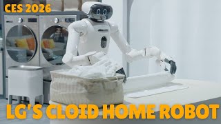 We Get Up Close To Lg Cloid Home Robot At Ces 2026