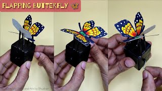 DIY Handmade flapping butterfly