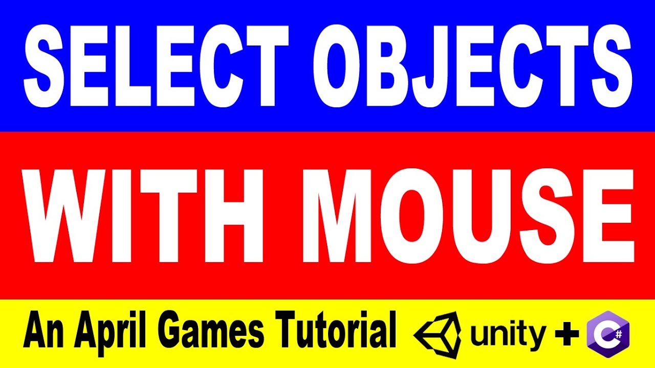 Select Objects with the Mouse - YouTube