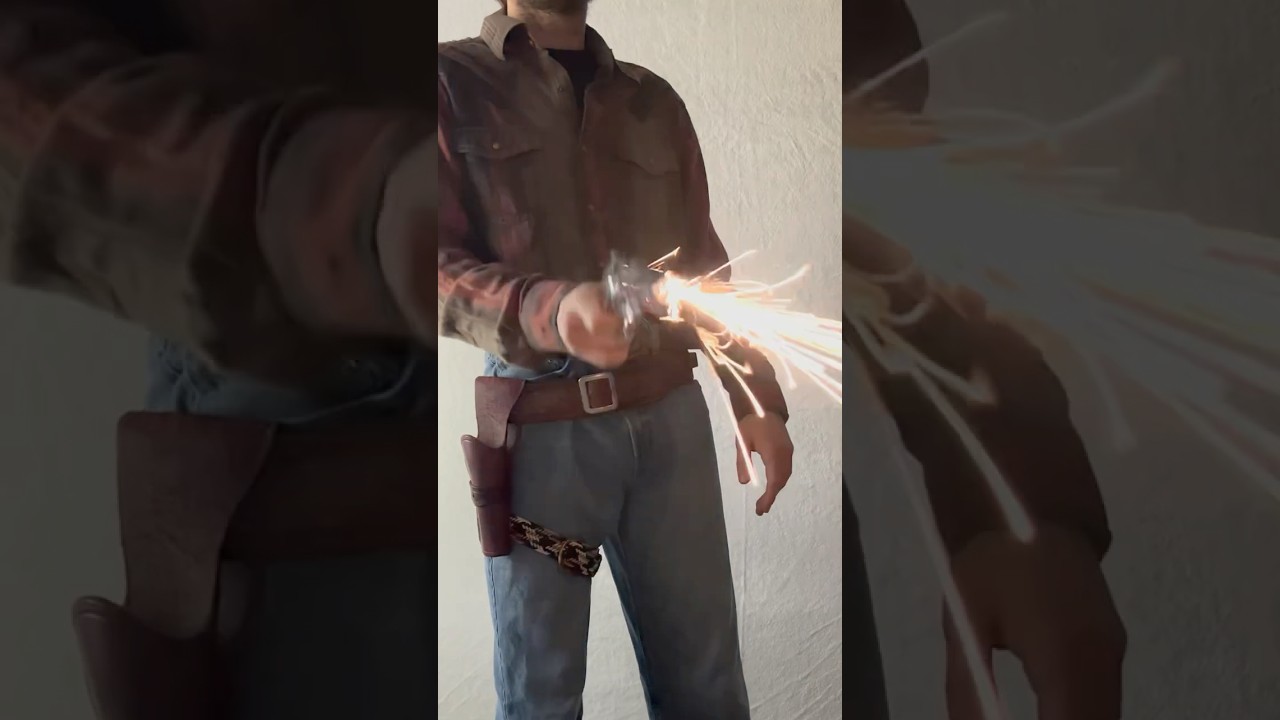 Bag of tricks. Single action revolver fun. Back of hand, whippersnapper, and one handed draw