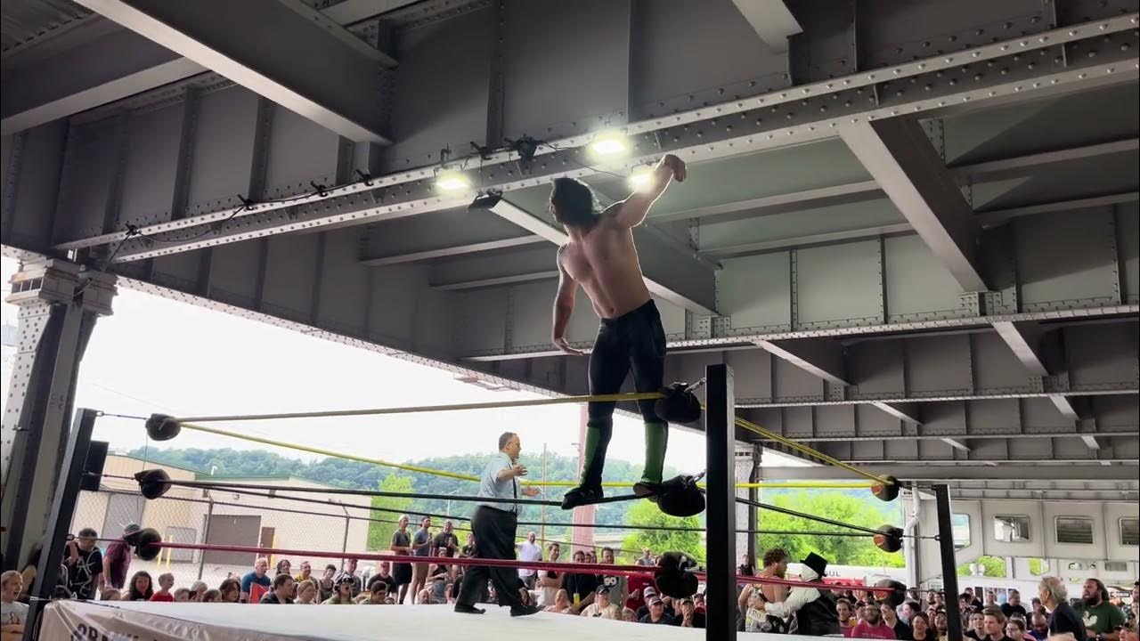 Tyler Grayson Vs JRu KSWA BRAWL UNDER THE BRIDGE GOLDEN TRIANGLE