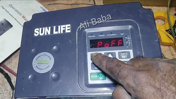 How to solve P.of fault INVT VFD complete detail CHF100A GD100