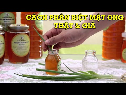 5 cách phân biệt mật ong thật và giả đơn giản – Mẹo Vặt Cuộc Sống