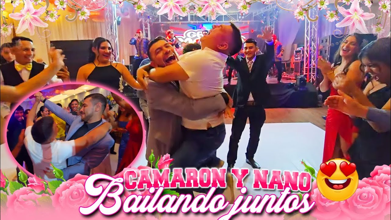 Después de mucho EL REENCUENTRO DE CAMARON y  NANO😍 Llego el grupo de NANO a bailar con la plaga