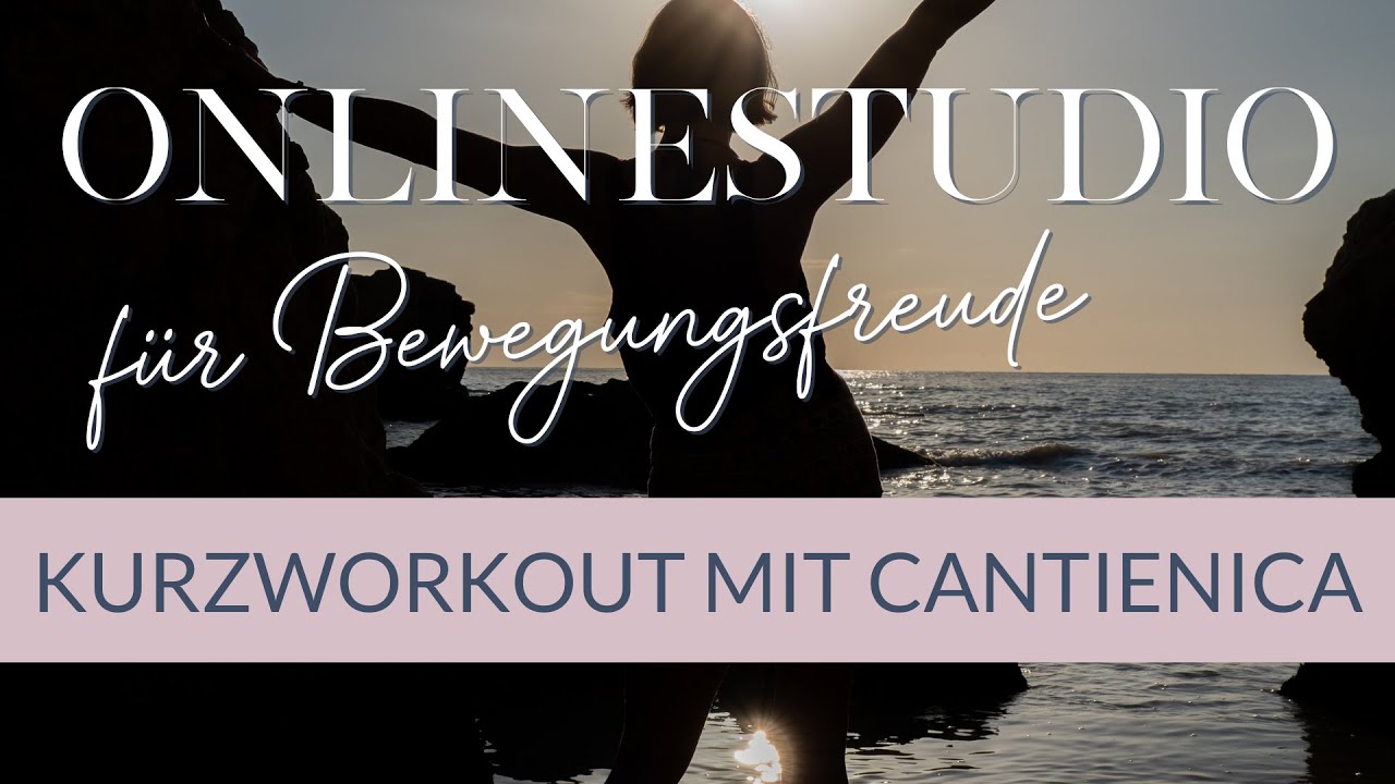 Kurzworkout 25 Minuten mit Cantienica: Beckenboden / Stretching / Rektus Diastase