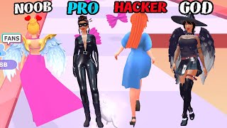 NOOB vs PRO vs HACKER vs GOD - Hair Change , Dancing Hair ...