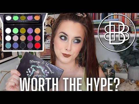 STRANGE AND UNUSUAL EYESHADOW PALETTE BELLA BEAUTÈ BAR | DOES IT LIVE ...