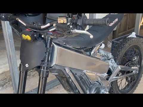 How to Adjust Talaria XXX chain drive Tighten Tensioner - YouTube