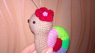 Игрушки амигуруми крючком.Вязаные игрушки.Игрушка улитка.Улитка крючком.Улитка Мэри.Амигуруми Toy Игрушки амигуруми крючком.Вязаные игрушки.Игрушка улитка.Улитка крючком.Улитка Мэри.Амигуруми Toy
