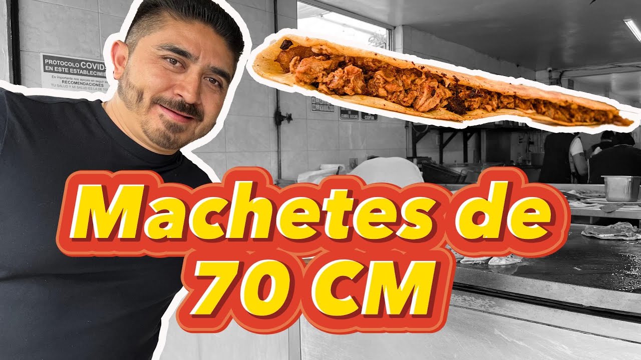 Machetes de 70 centímetros (Machetes de Amparito Colonia Guerrero