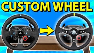 Installing a custom steering wheel on a Logitech G29 G920