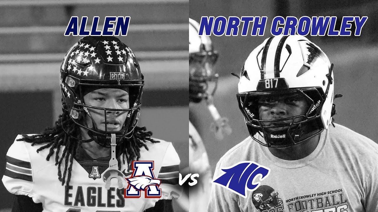 WATCH: #2 Allen vs #9 North Crowley 6A D1 REGIONAL FINALS TEXAS HIGH SCHOOL FOOTBALL PLAYOFFS #txhsfb