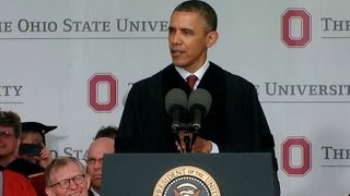 President Obama Speaks at The Ohio State University Commencement Ceremony screenshot 2