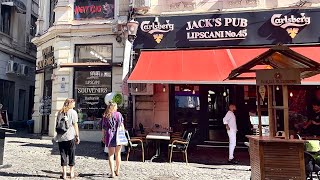 🇷🇴4K BUCHAREST OLD TOWN WALKNIG TOUR | AUGUST 2024 💃🏼🔥❤️