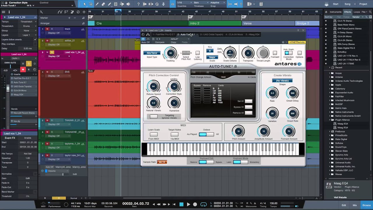 How To Auto Tune Studio One Artist