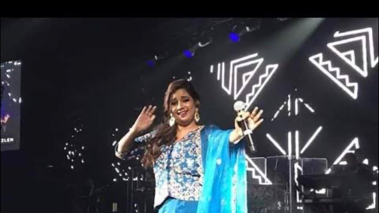 Shreya Ghoshal in Sydney Australia 2022rab ne bana di Jodi song YouTube