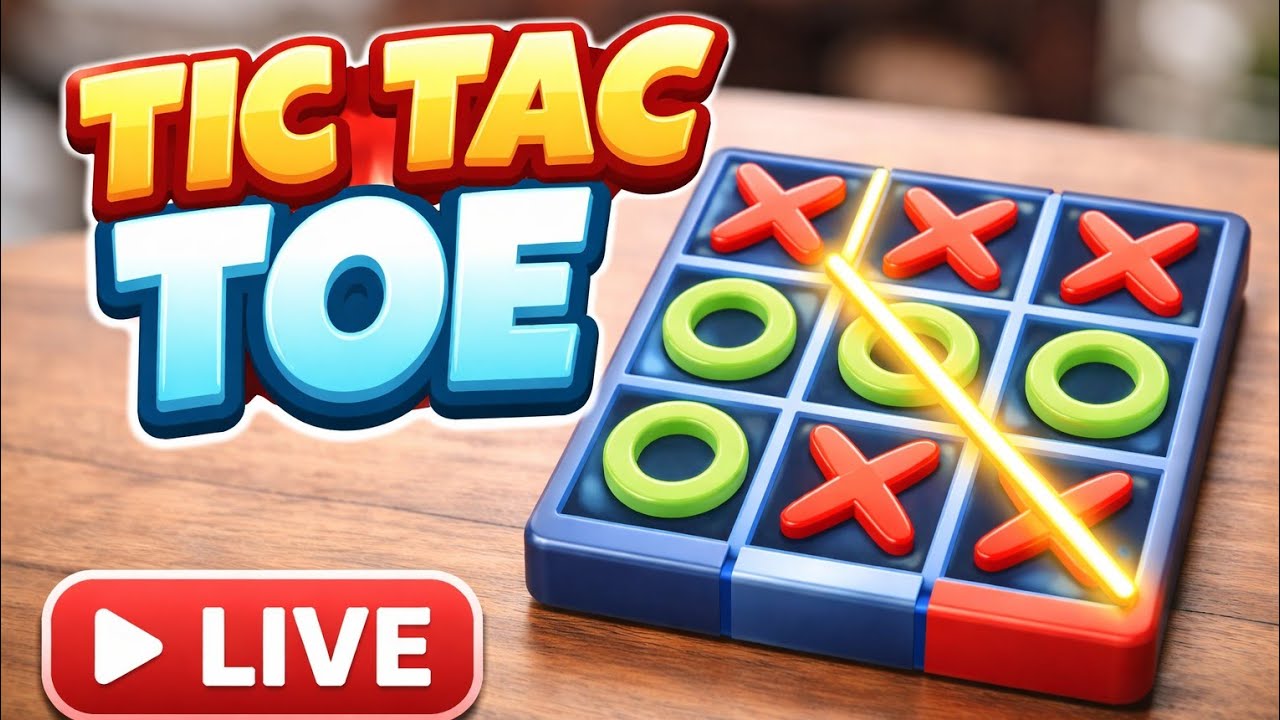 Tick Tack Toe | Noughts and Crosses Xs and Os Play with us - YouTube