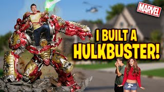 I BUILT A HULKBUSTER FOR $3,000!!! Iron Man Suit in Real Life! XM Studios