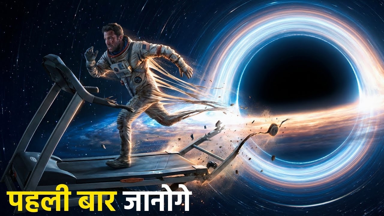 ब्लैक होल कैसे काम करता है? 'Treadmill' Example से समझे!