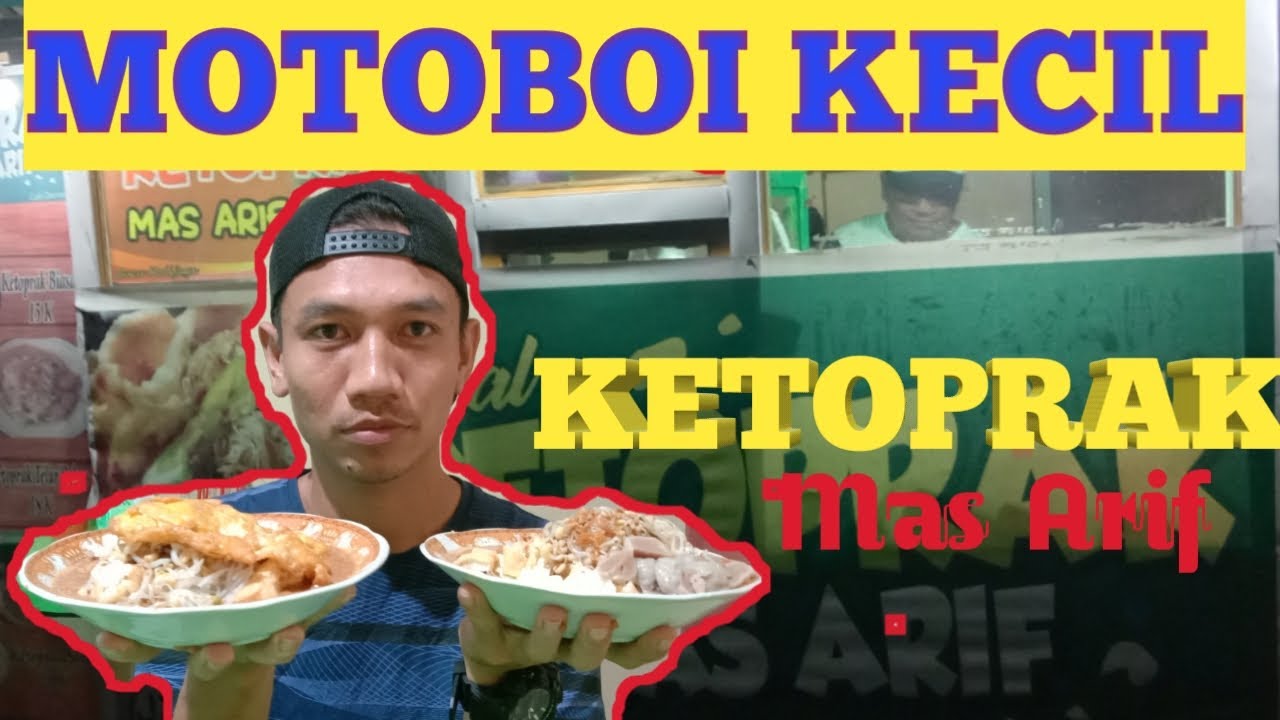 MAKAN KETOPRAK KO RASA BAKSO YA..KETOPRAK MAS ARIF||INDONESIA FOOD