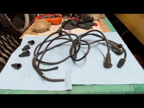 Ford 2N 9N - Installing New Spark Plug Wires - YouTube