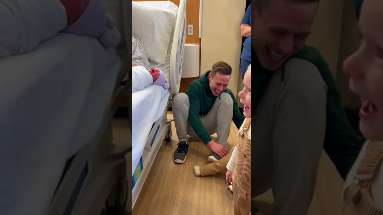 1-Year-Old Twins vs Crying Newborns = CHAOS 😂