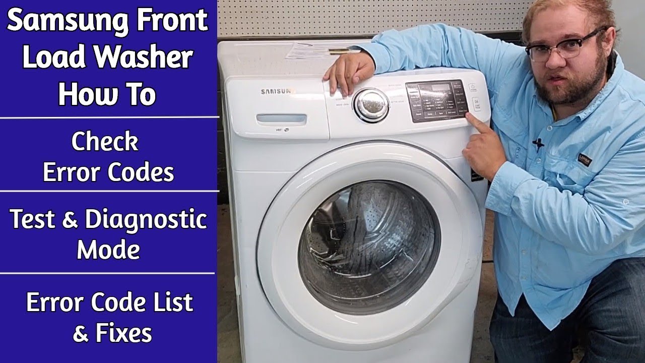 Front Load Washer Codes