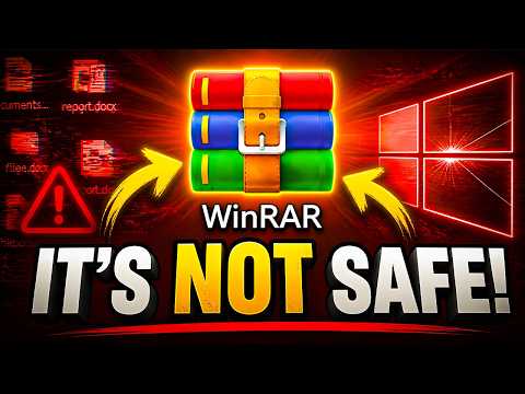 Your WinRAR Is a Security Risk...