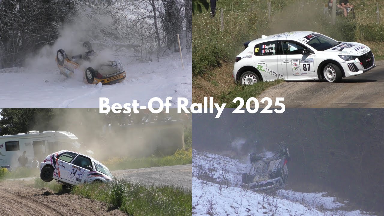 Best-Of Rally 2025 ‐ Crashs, Mitstakes & Max Attack