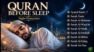 Quran Before Sleep | Al-Fatihah, Yasin, Al-Mulk, Ar-Rahman, Al-Waqiah & More | Jamada Y. Rahim 🌙 screenshot 3