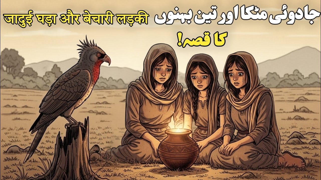 Jadui Matka Aur Teen Behno Ka Kissa / Hearttouching Story / Urdu Hindi Moral Story / Dilkash Kahani 