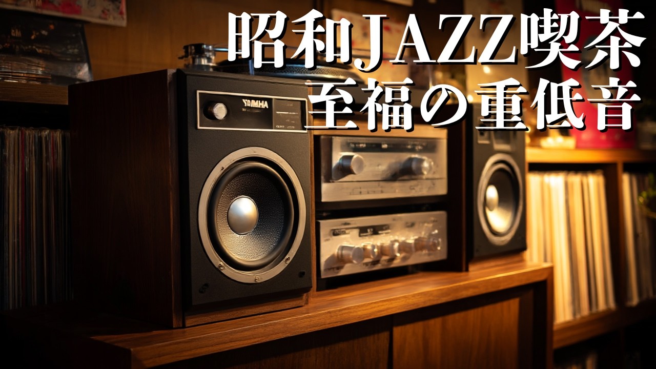Showa Jazz Kissa Memories: Deep Bass & Pure Bliss | 1980s Vintage Listening Room