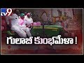 Harish Rao holds rally from Medak to Pragathi Nivedana Sabha
