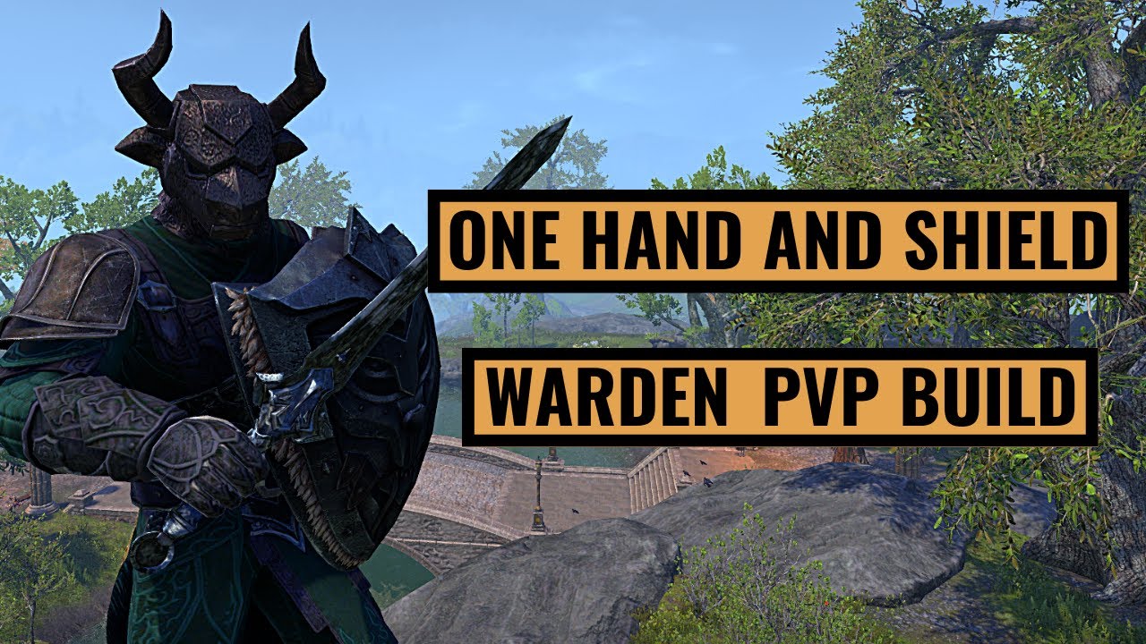 Elder Scrolls Online Warden Sword And Shield Build Firesong Update