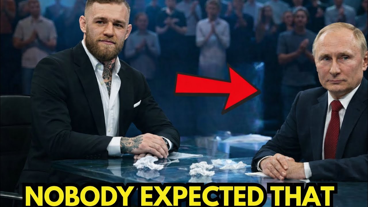 Conor McGregor versus Vladimir Putin – a speech that surprised many