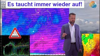 Es (neuer Regen im Süden, Kühle von Norden) taucht immer wieder auf! Wettervorhersage 03.-09.06.2024