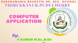 XII std - Computer Application - CHAPTER - 5 - Introduction in PHP & Function and Array