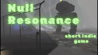 Null Resonance | short retrofuturistic horror indie game