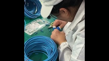 ethernet patch cable production process