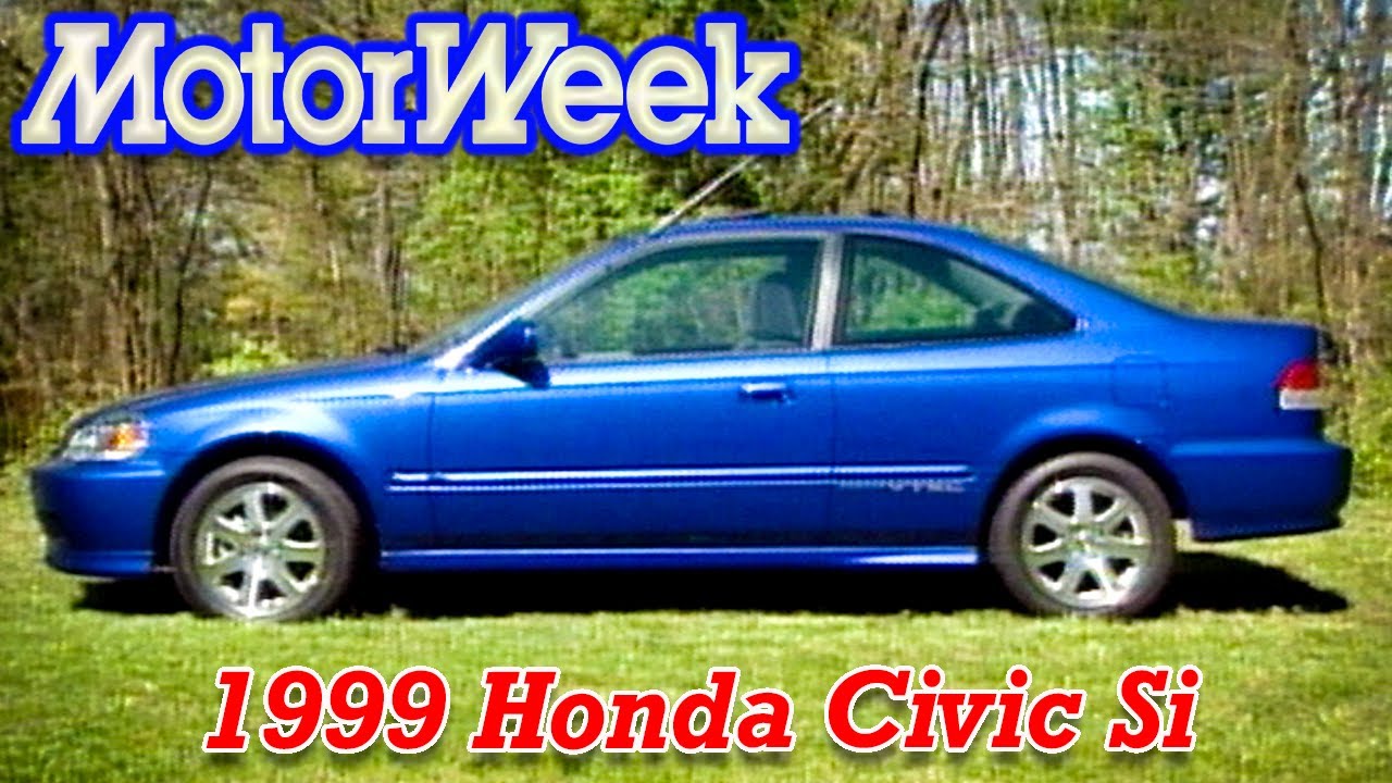 1999 Honda Civic Si Retro Review YouTube