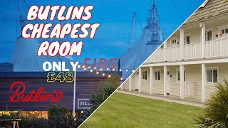 Butlins cheapest room, Check in and room tour | March 2024